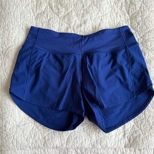 Lululemon Speed Up High-Rise Lined Short 4" Larkspur - 6